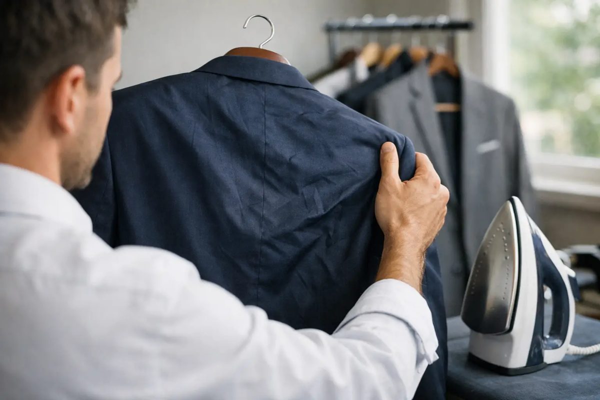 Why does a suit crease, and what determines it?