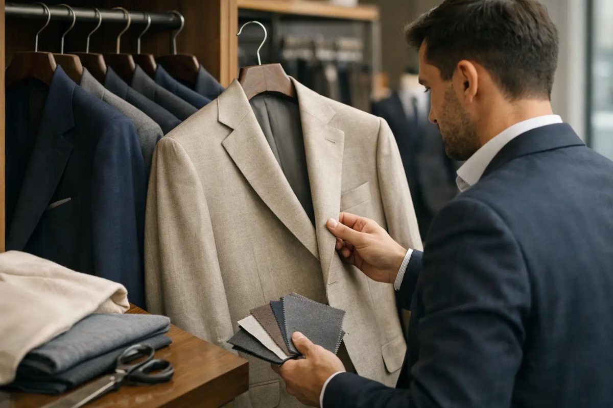 Как выбрать шерстяную ткань Zegna для костюма